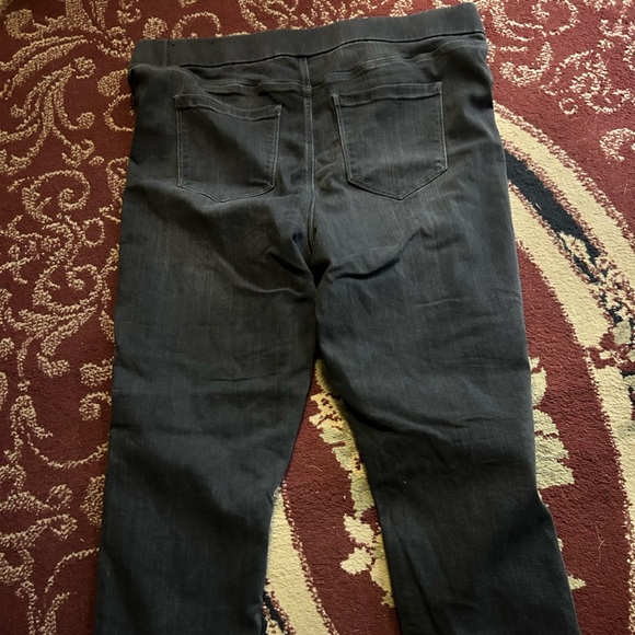 Liverpool Black Denim Pants-size16- casual or dressy - new or like new - Picture 8 of 11